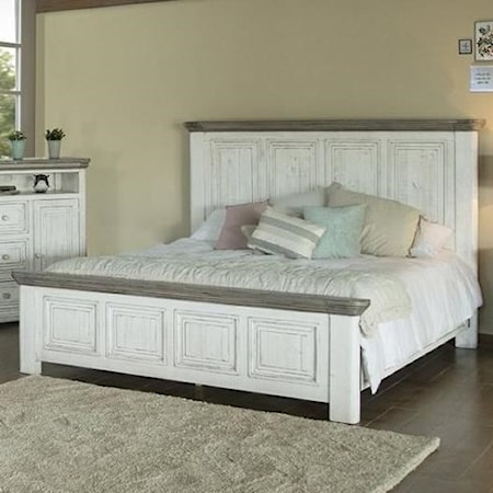 King Panel Bed