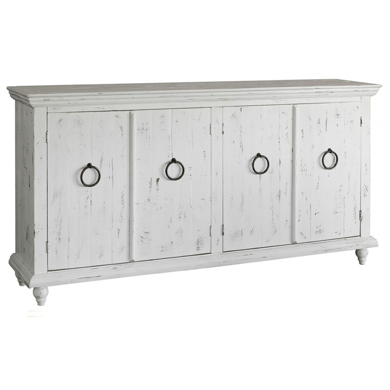 International Furniture Direct Capri 4-Door Console