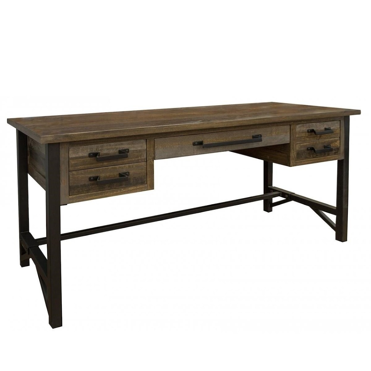 International Furniture Direct Loft 5 Drawer Desk