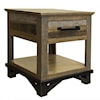 IFD Loft End Table with 1 Drawer