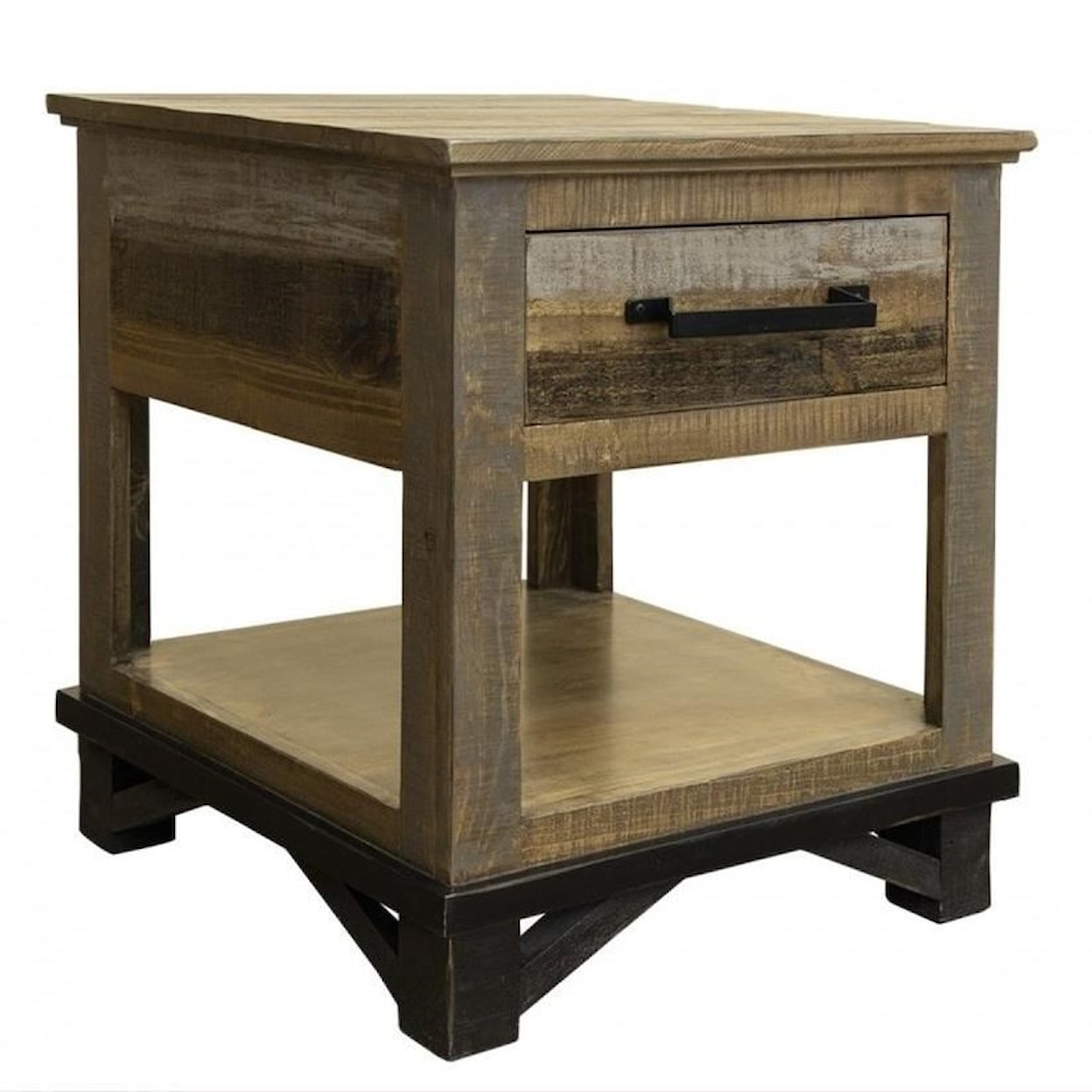 International Furniture Direct Loft End Table with 1 Drawer
