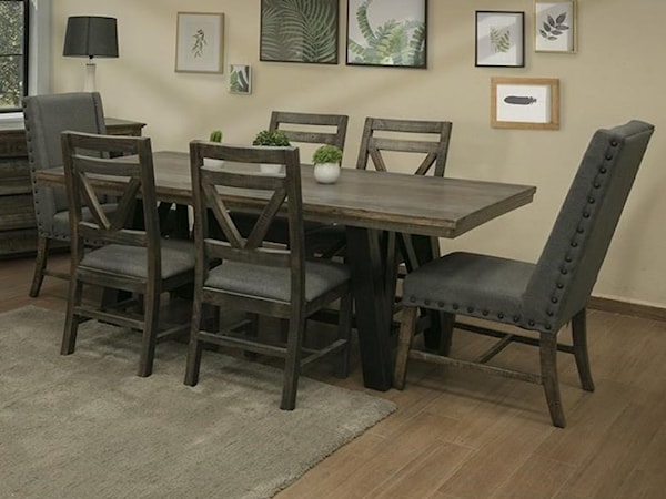 7-Piece Table and Chair Set