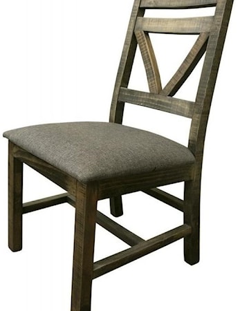 Chair with Fabric Seat