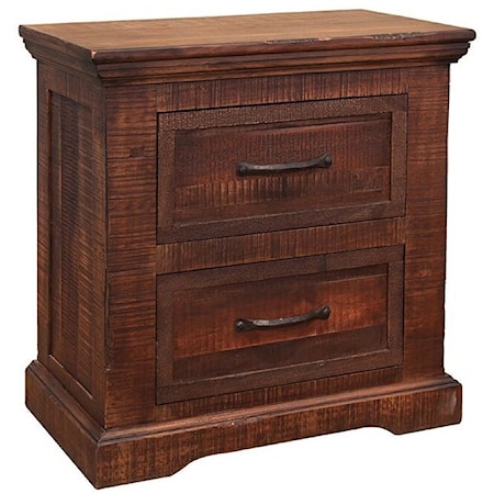 2 Drawer Nightstand