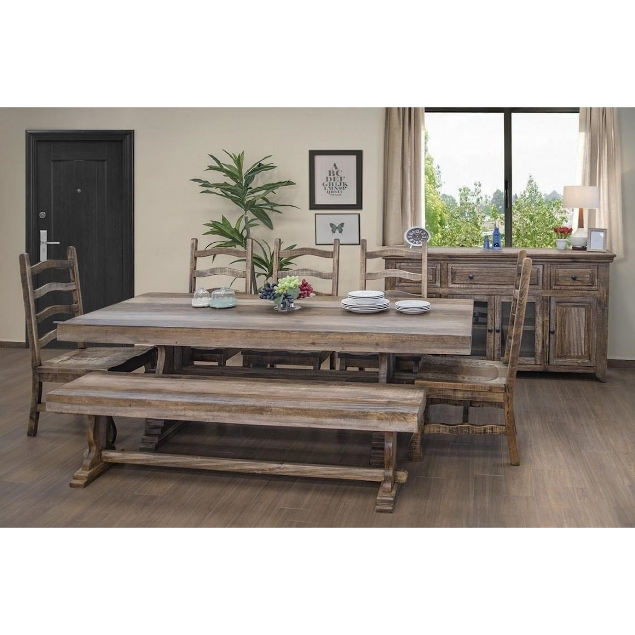 International Furniture Direct Marquez Dining Room Group