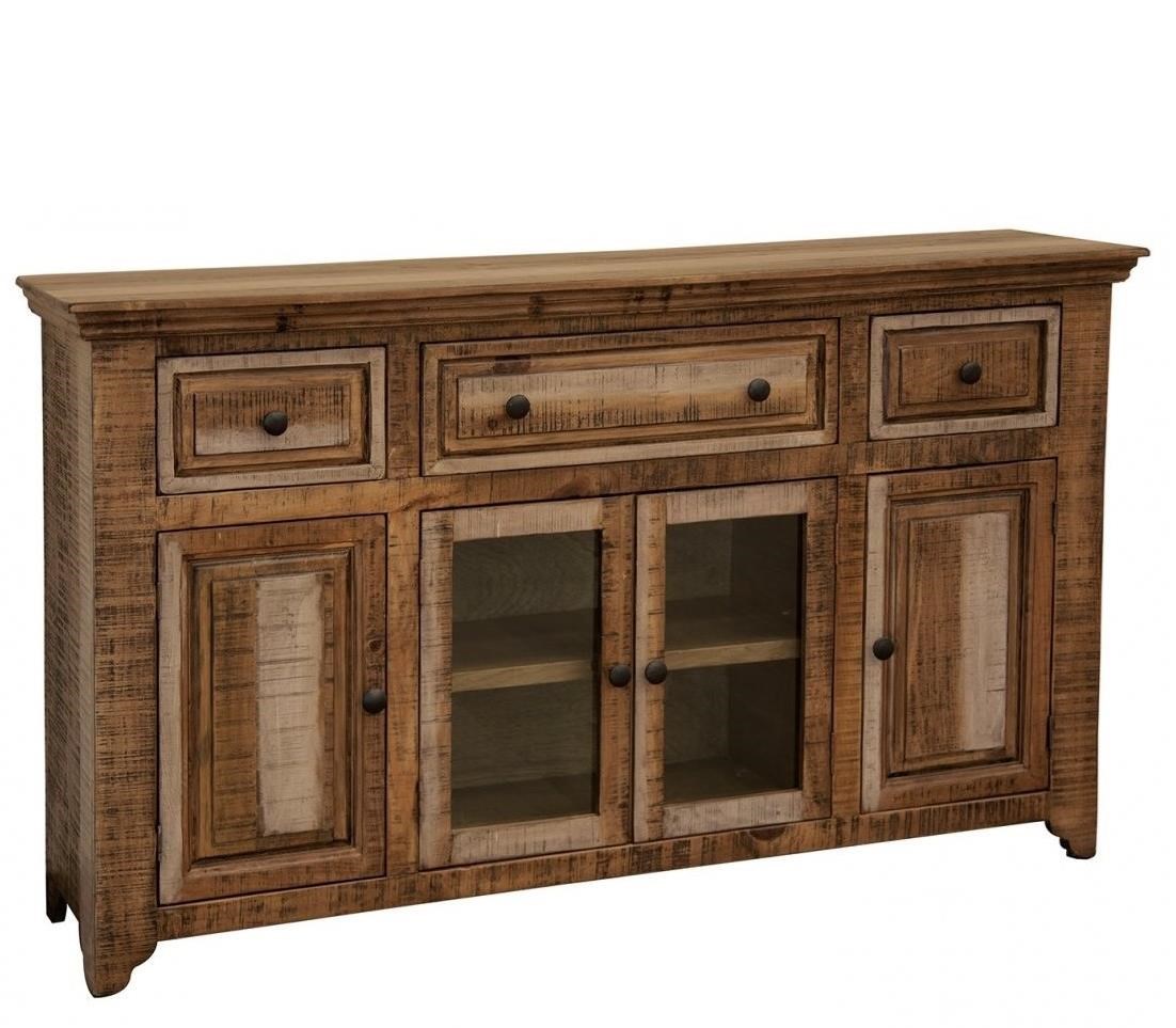 International Furniture Direct Marquez IFD4351CNS Solid Wood Console