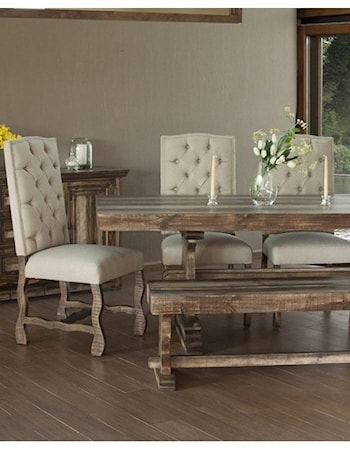 Dining Set with Bench