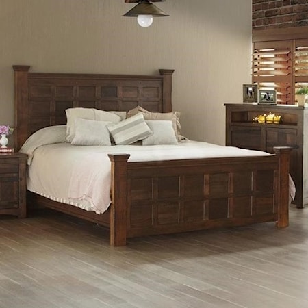 Queen Panel Bed