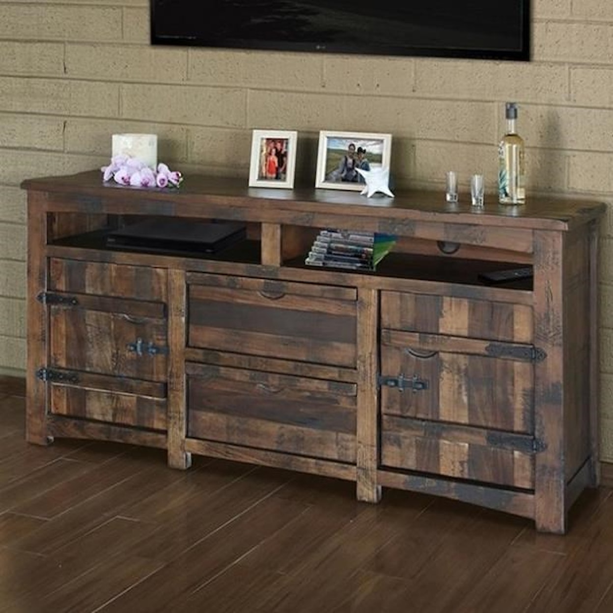 International Furniture Direct Mezcal 70" TV Stand