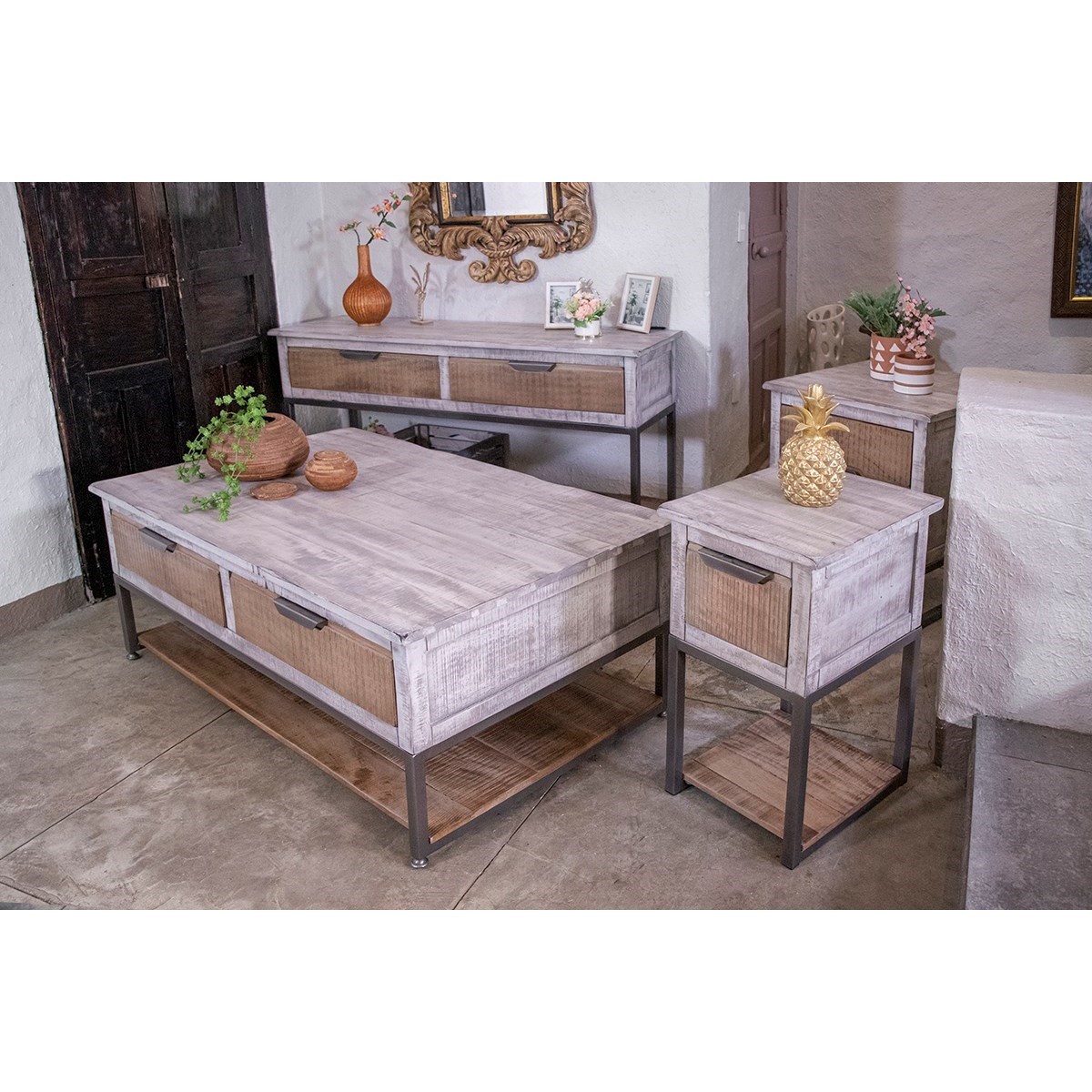 International Furniture Direct Mita Sofa Table