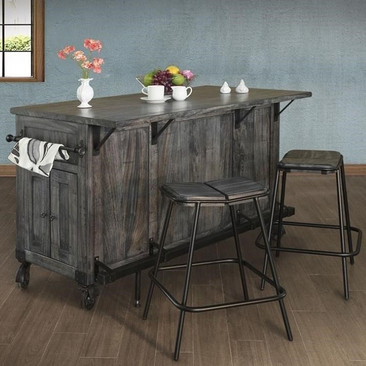 International Furniture Direct Moro IFD686ISLAND Contemporary Solid