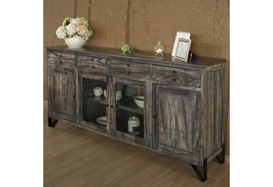Moro TV Stand by International Furniture Direct at VanDrie Home Furnishings