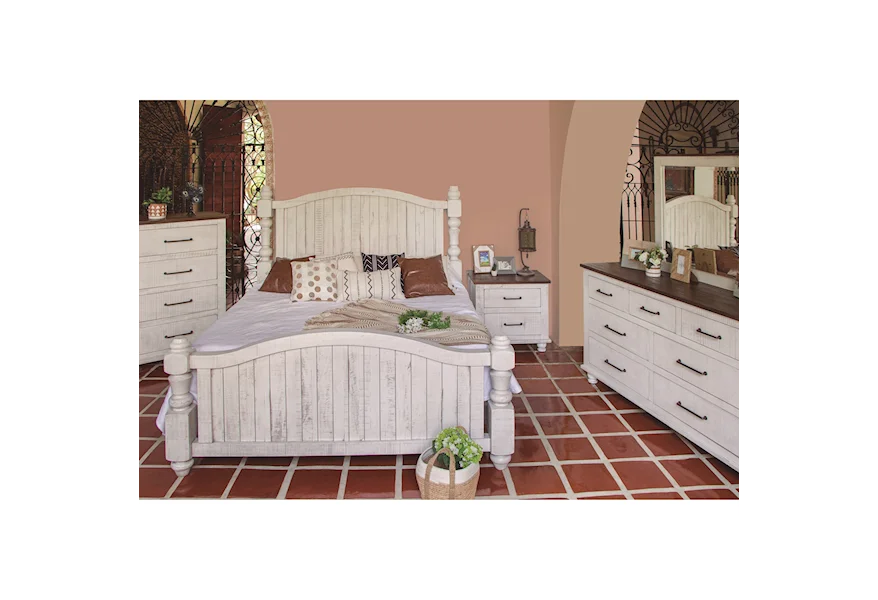 Rock Valley Queen Bedroom Group by International Furniture Direct at Sparks HomeStore