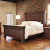 IFD International Furniture Direct Terra White Queen Panel Bed