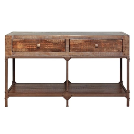 Sofa Table with 2 Drawers