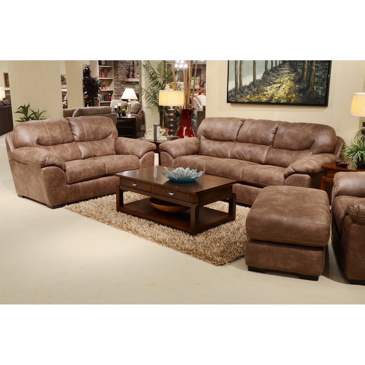 Jackson Furniture 4453 Grant Stationary Living Room Group