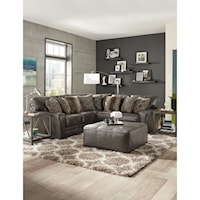 Casual 2-Piece Living Room Set