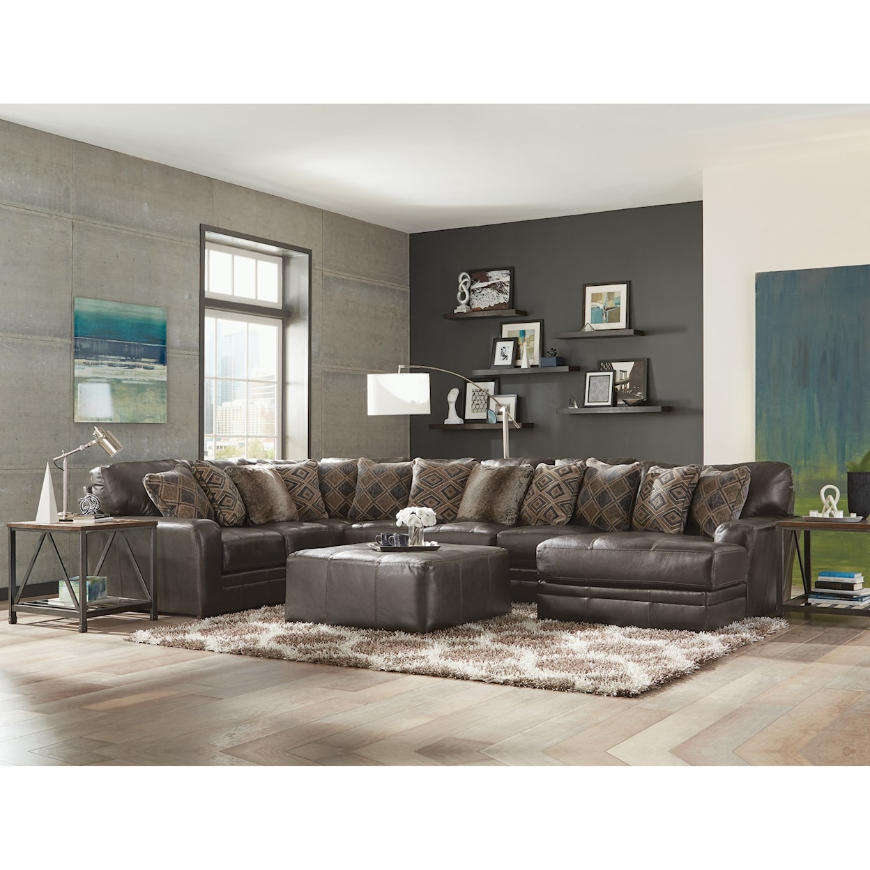 Carolina Furniture 4378 Denali 3 Piece Sectional