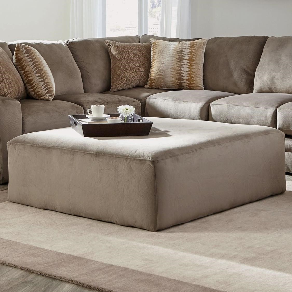 Jackson Furniture 4377 Everest Contemporary Upholstered Cocktail Ottoman Wayside Furniture