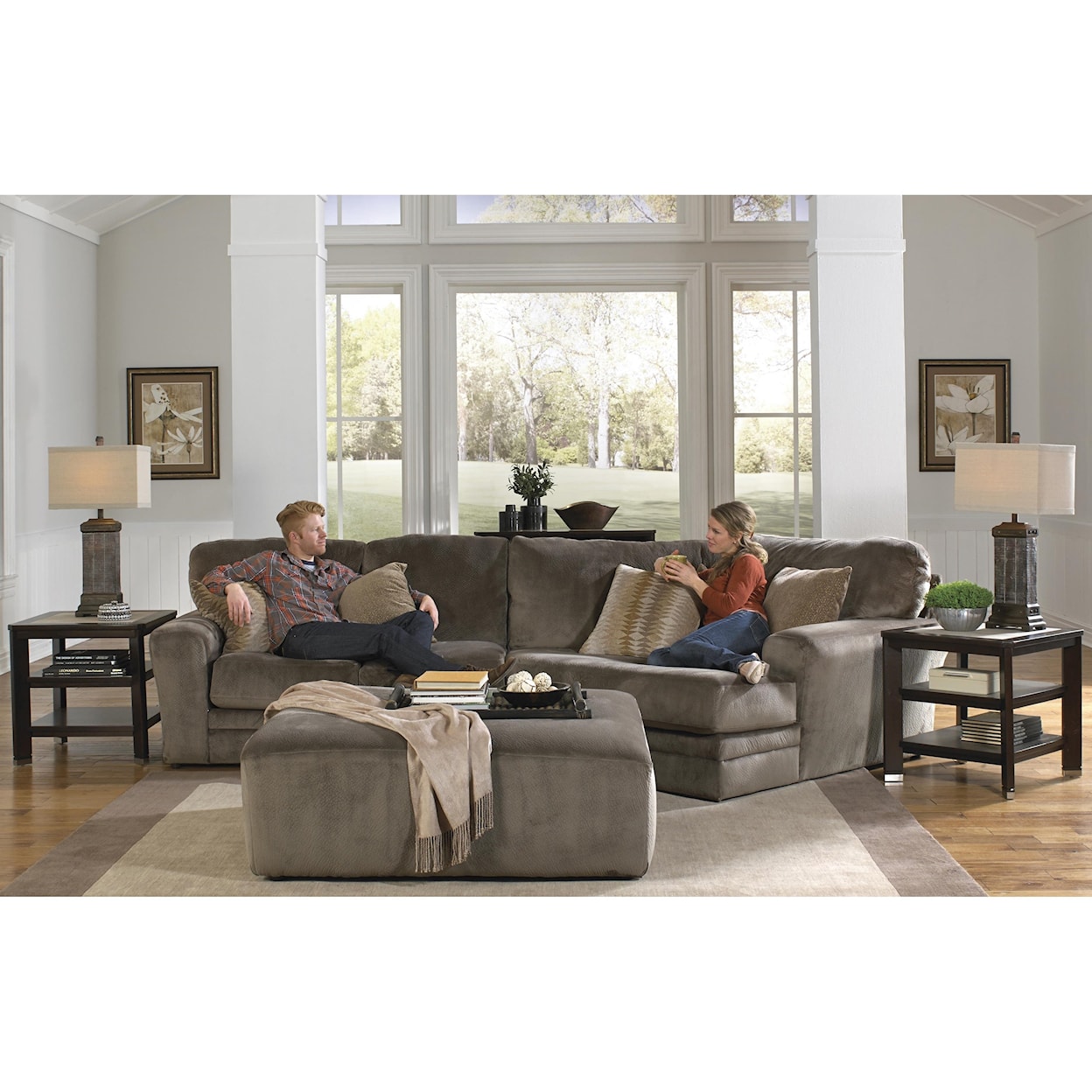 Carolina Furniture 4377 Everest 2 Piece Sectional
