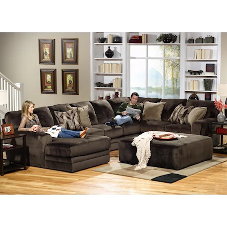 3 Piece Sectional with RSF Section