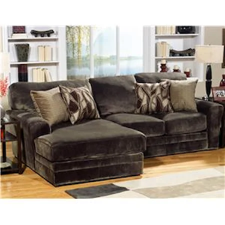 2 Piece Sectional Sofa with LSF Chaise