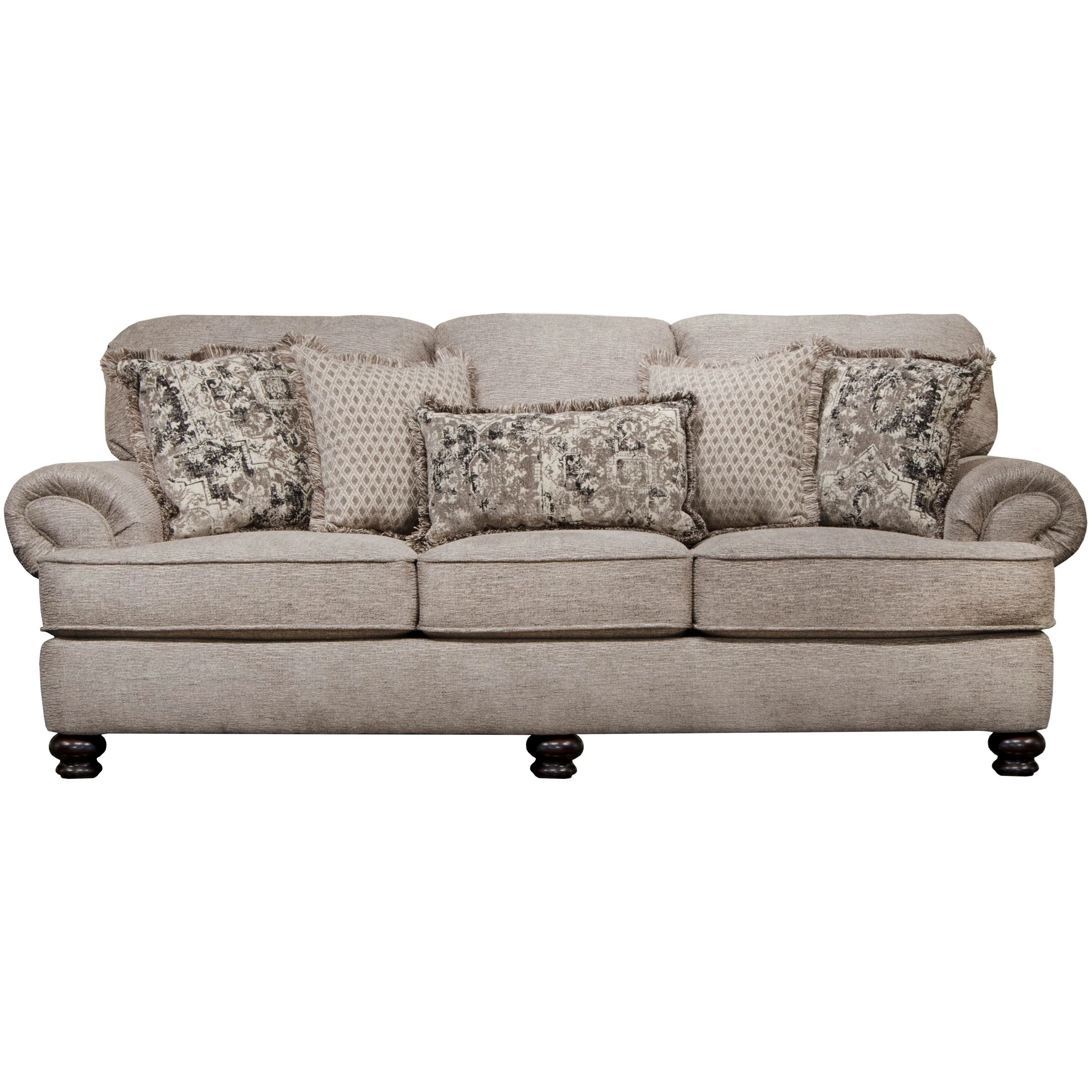 Jackson Furniture 4447 Freemont 100337304 Transitional Sofa with Solid