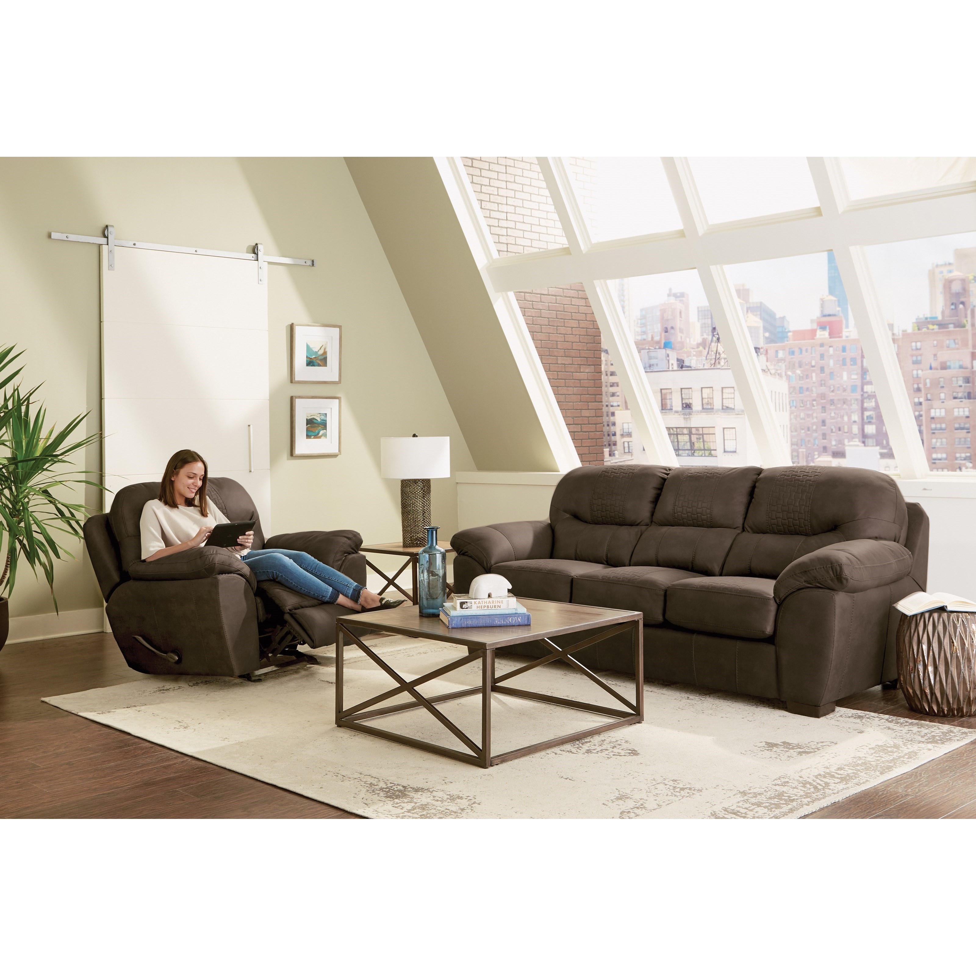 Jackson Furniture 4455 Legend 445503141259141359 Casual Sofa with