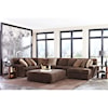 Jackson Furniture 4376 Mammoth 4pc Sectional and ottoman