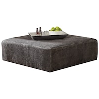 Large Cocktail Ottoman