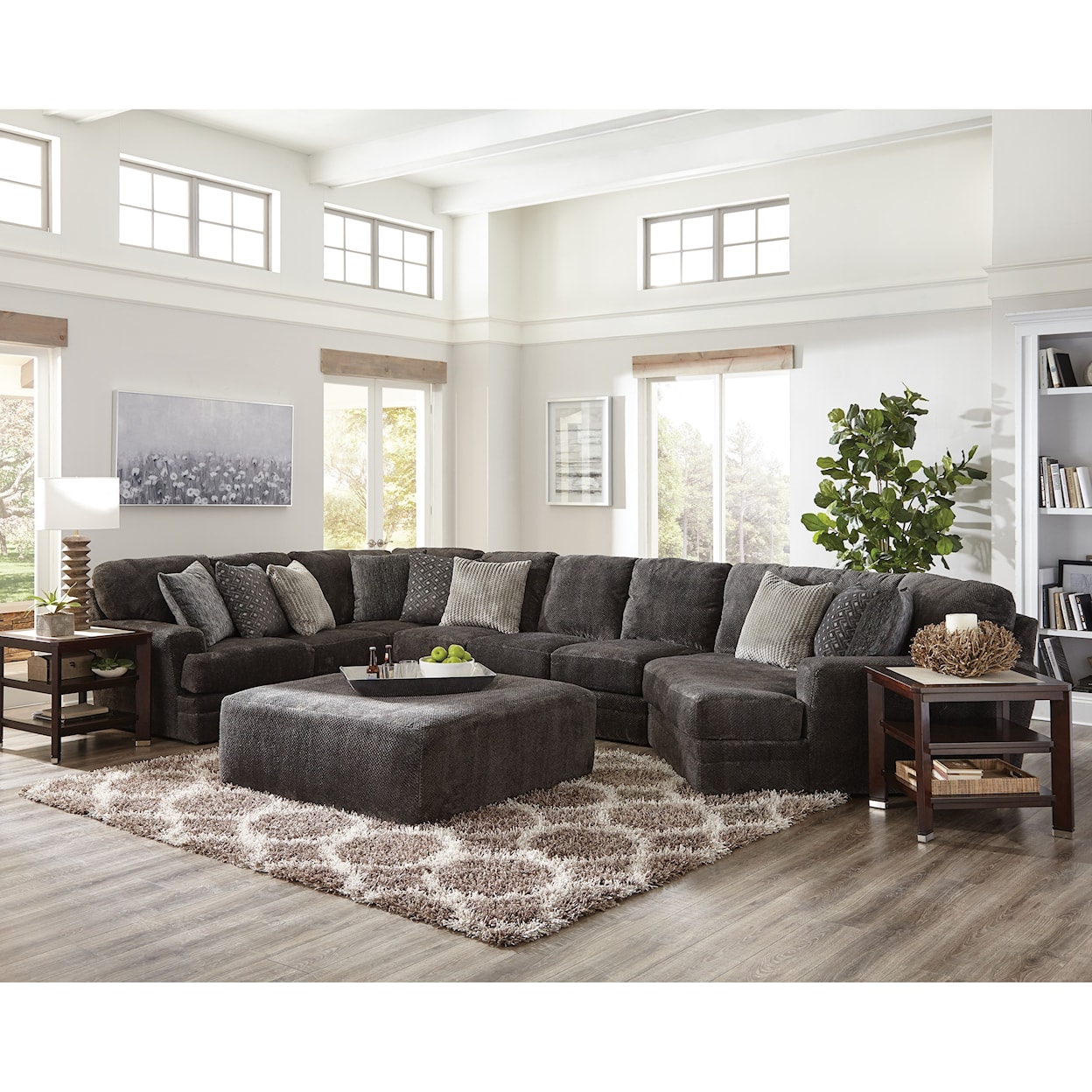 Comfy by Jackson Mammoth 4 Piece Sectional