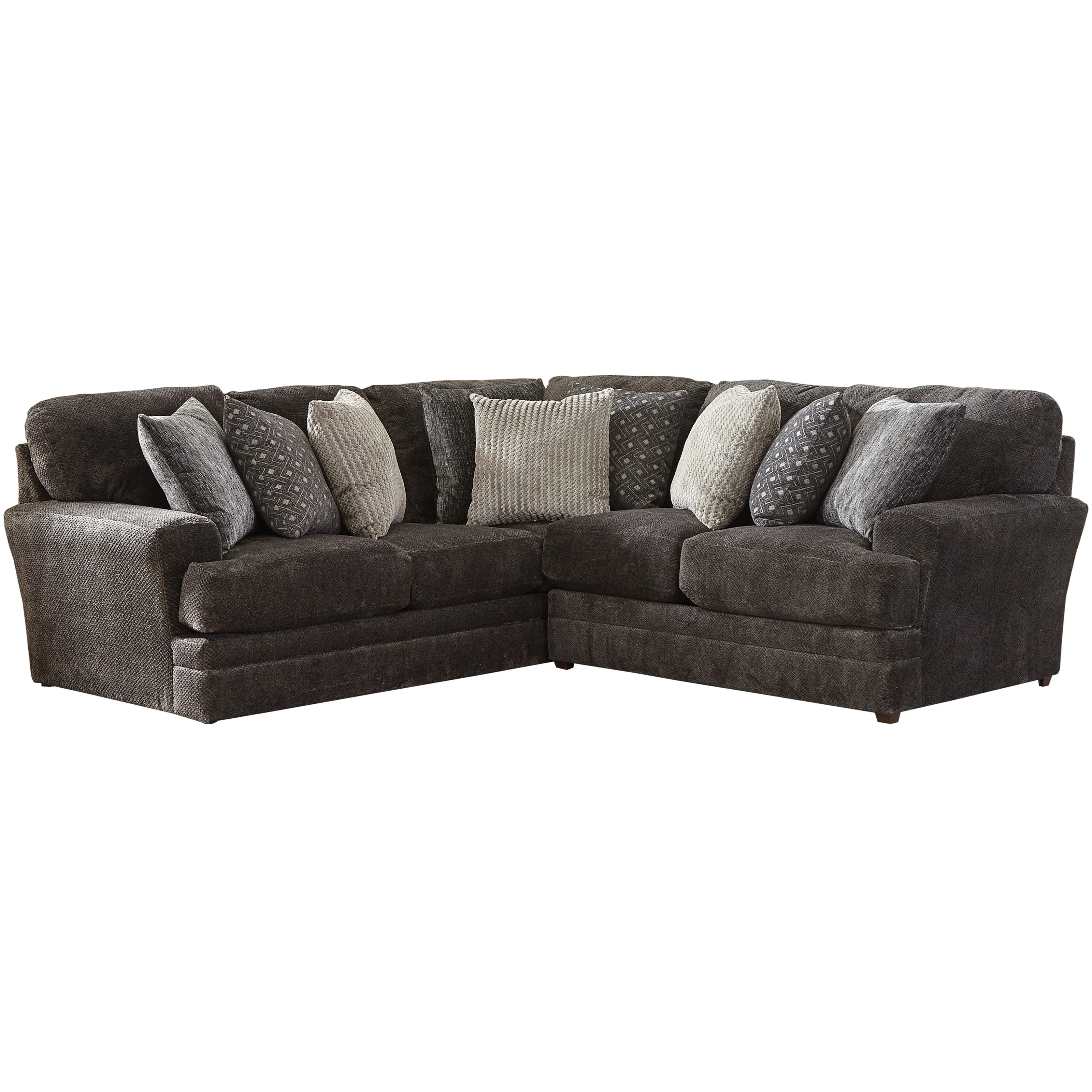Jackson Furniture 4376 Mammoth Two Piece Sectional with Track Arms | Value  City Furniture | Sectional - Sofa Groups
