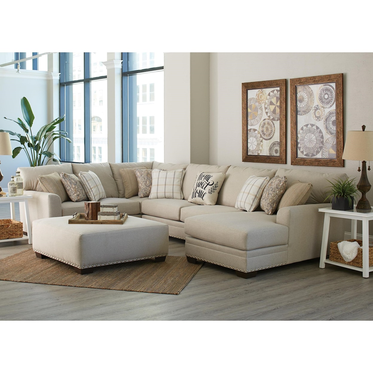 Carolina Furniture 4478 Middleton Stationary Living Room Group
