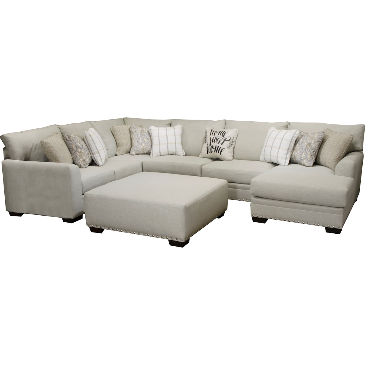 Jackson Furniture 4478 Middleton 4pc Chaise Sectional