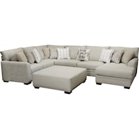 4pc Chaise Sectional