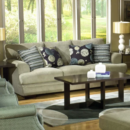 Contemporary Sofa with Transitional Feel