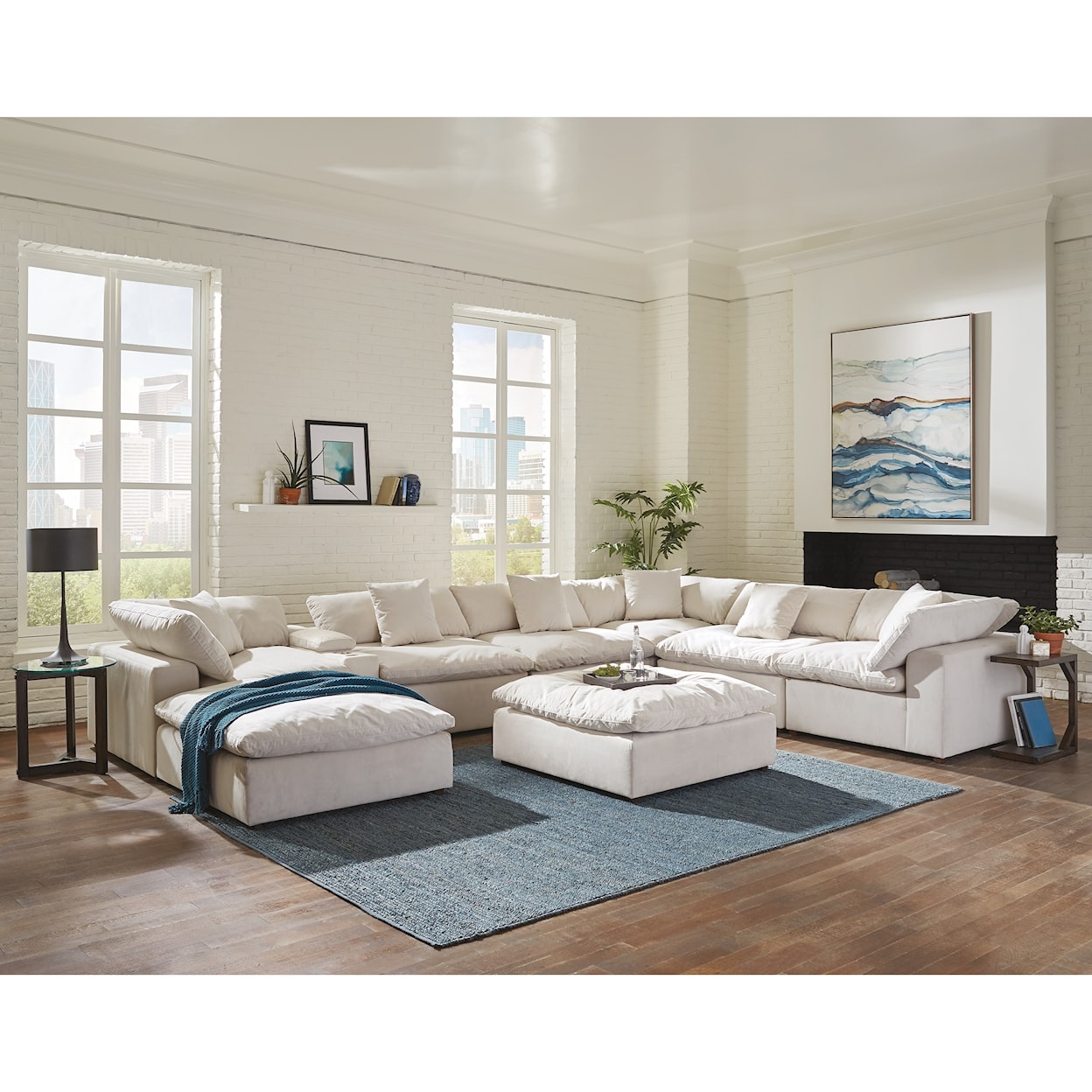 Jackson Furniture 4445 Posh Chaise Sectional