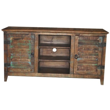Shutter 2-Door 2-Shelf Plasma Unit
