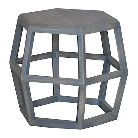 Geometric Lamp Table