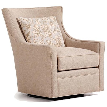 Delta Upholstered Swivel Chair