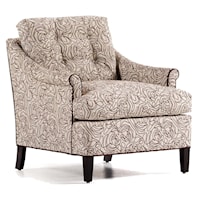 Mimi Upholstered Chair with Tufted Seat Back