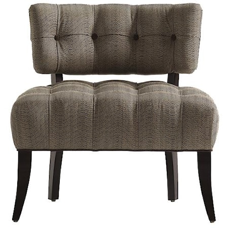 Wyatt Chair with Tufted Button Accents