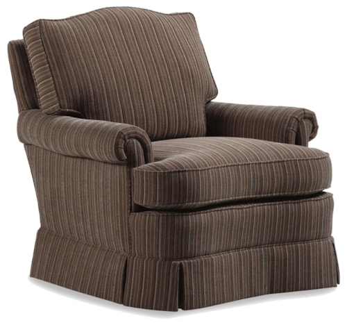 Douglas Upholstered Swivel Rocker