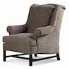 Jessica Charles Fine Upholstered Accents Alexander Chippendale Wing Chair