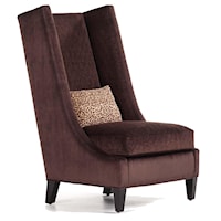 Redmond Upholstered Wing Chair with High Back