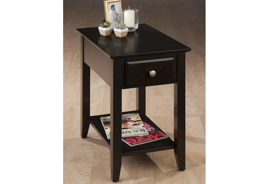 103 - Jofran Chairside Table by Jofran at Rooms for Less