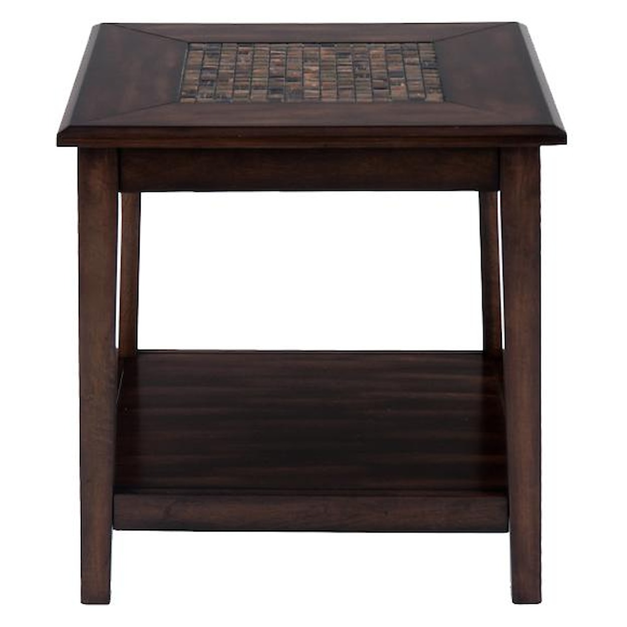 Belfort Essentials Baroque Brown End Table