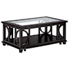 Jofran Panama Brown Rectangle Cocktail Table