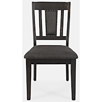 Upholstered Slatback Dining Chair