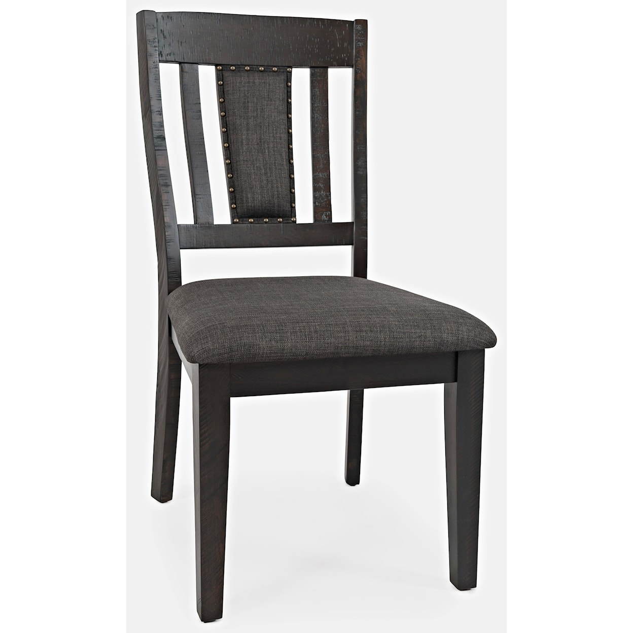 Jofran American Rustics Upholstered Slatback Dining Chair